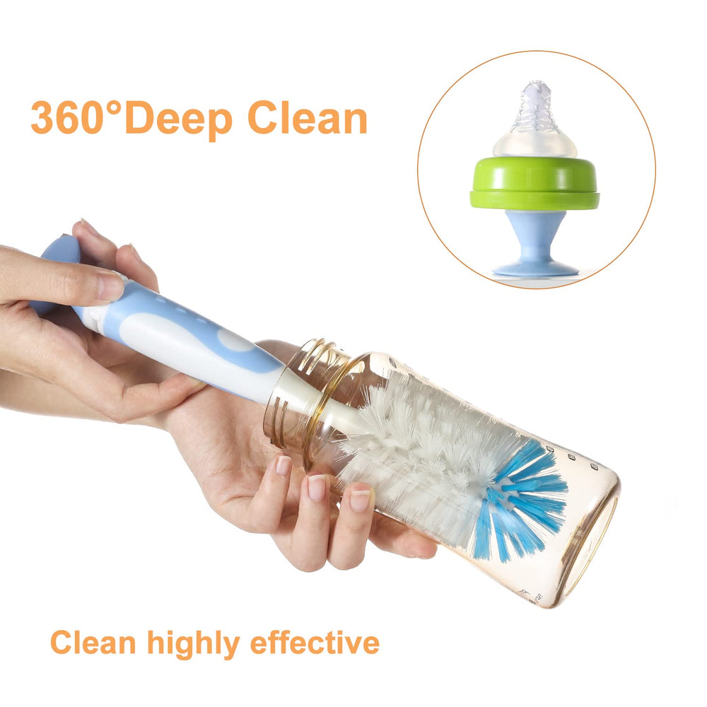 Chemimoso nylon brush head with implantation tech resists rust for durability