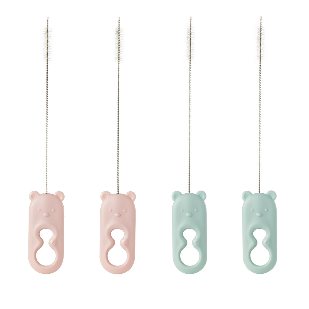 Chemimoso straw brushes 8.8in set for long reach cleaning of hard-to-clean drinkware