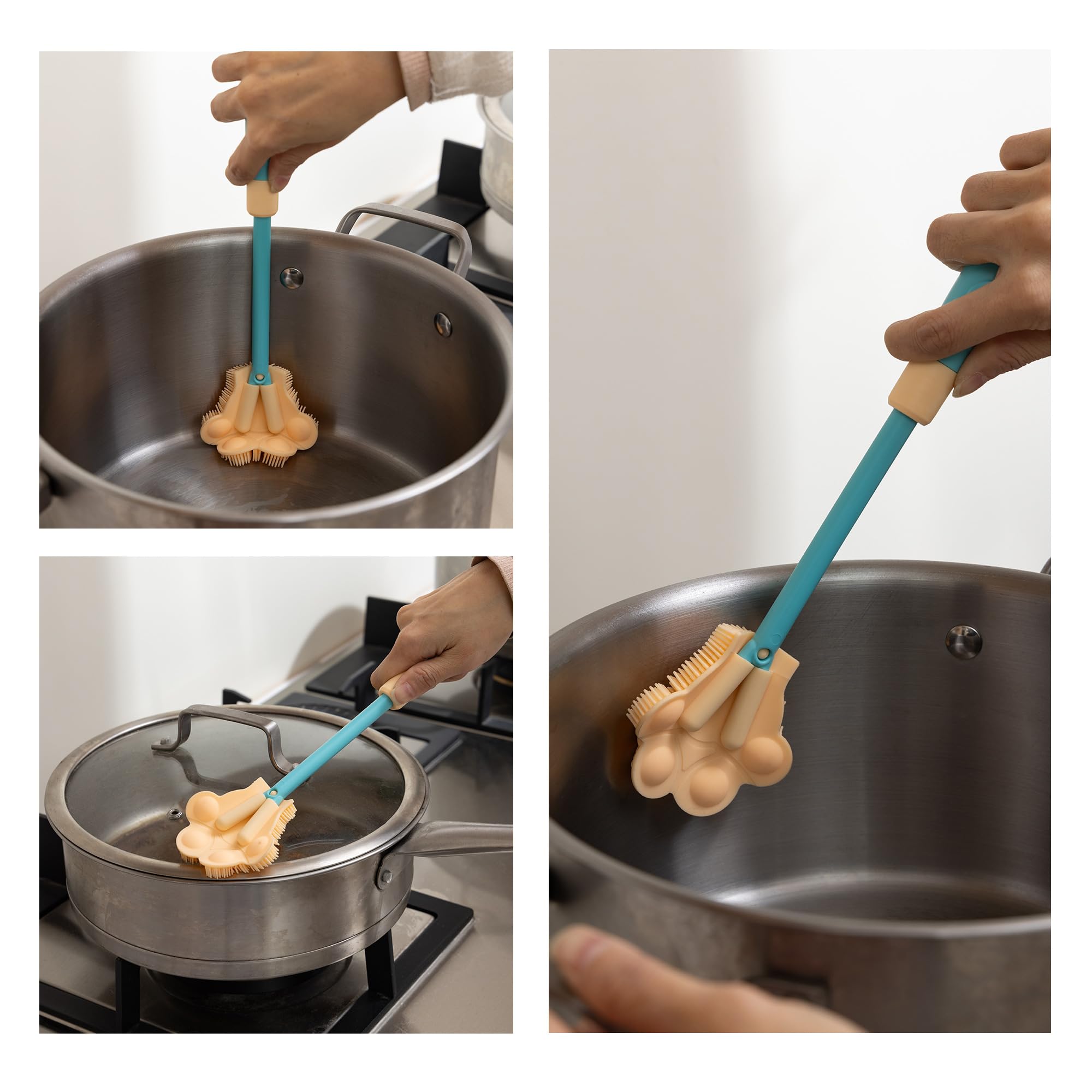 Chemimoso three-part cleaner compact storage setup