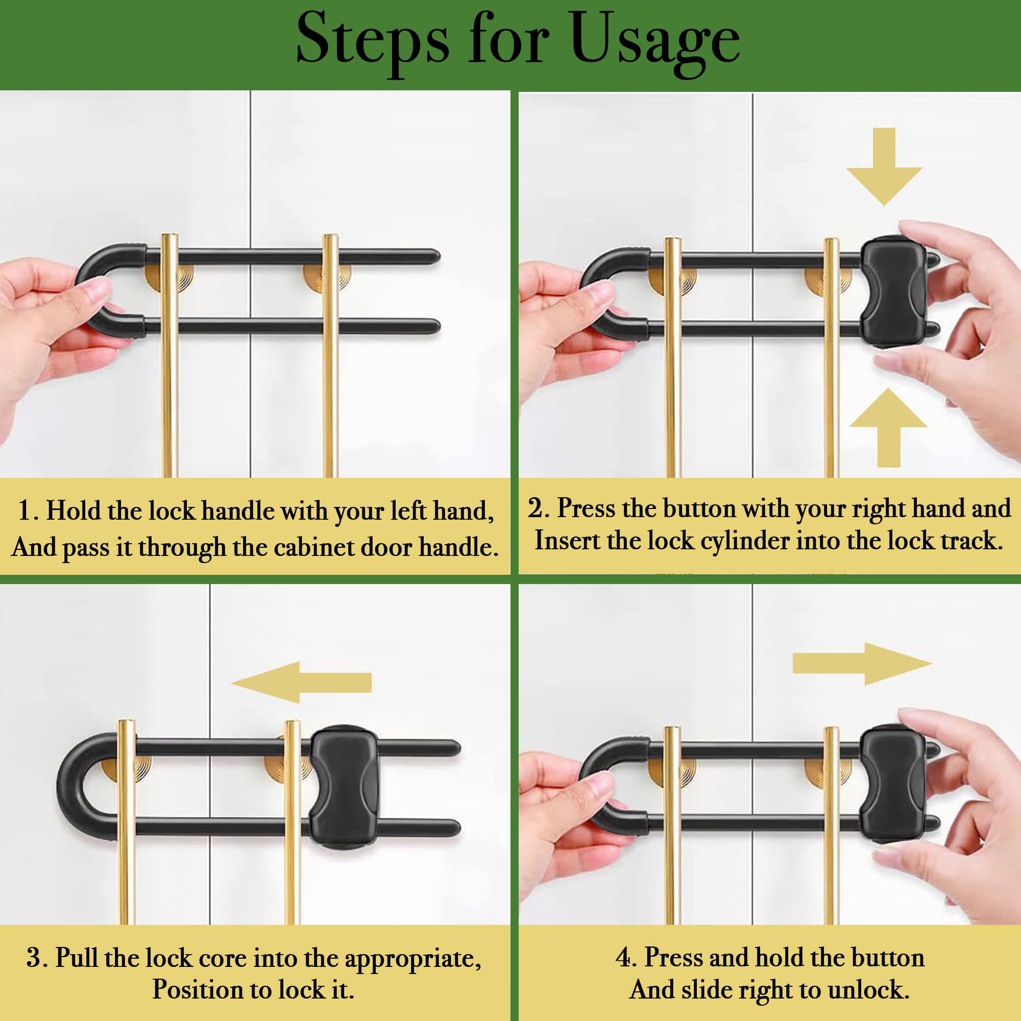 Chengcan cabinet locks black-color variant fits various furniture styles with discreet design.
