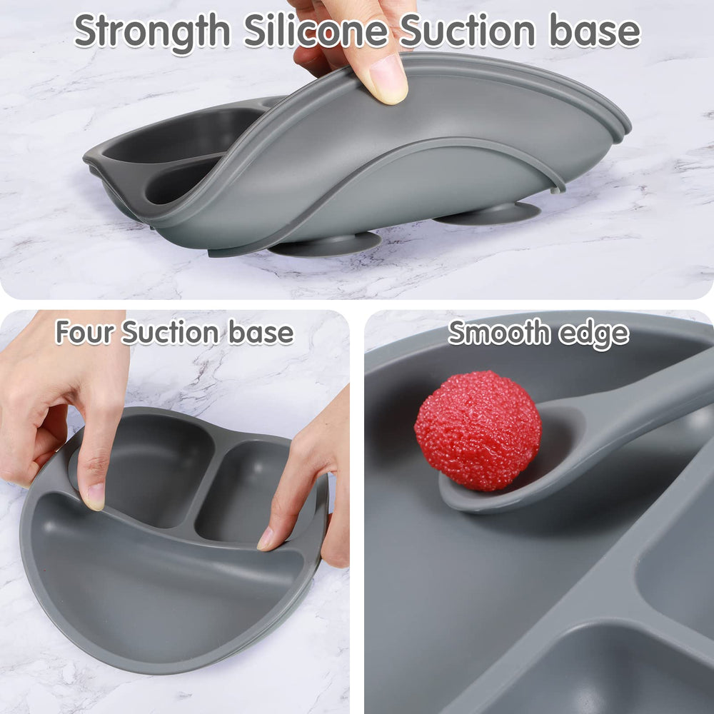 CHENGU divided-design meal tray highlighting separate food sections