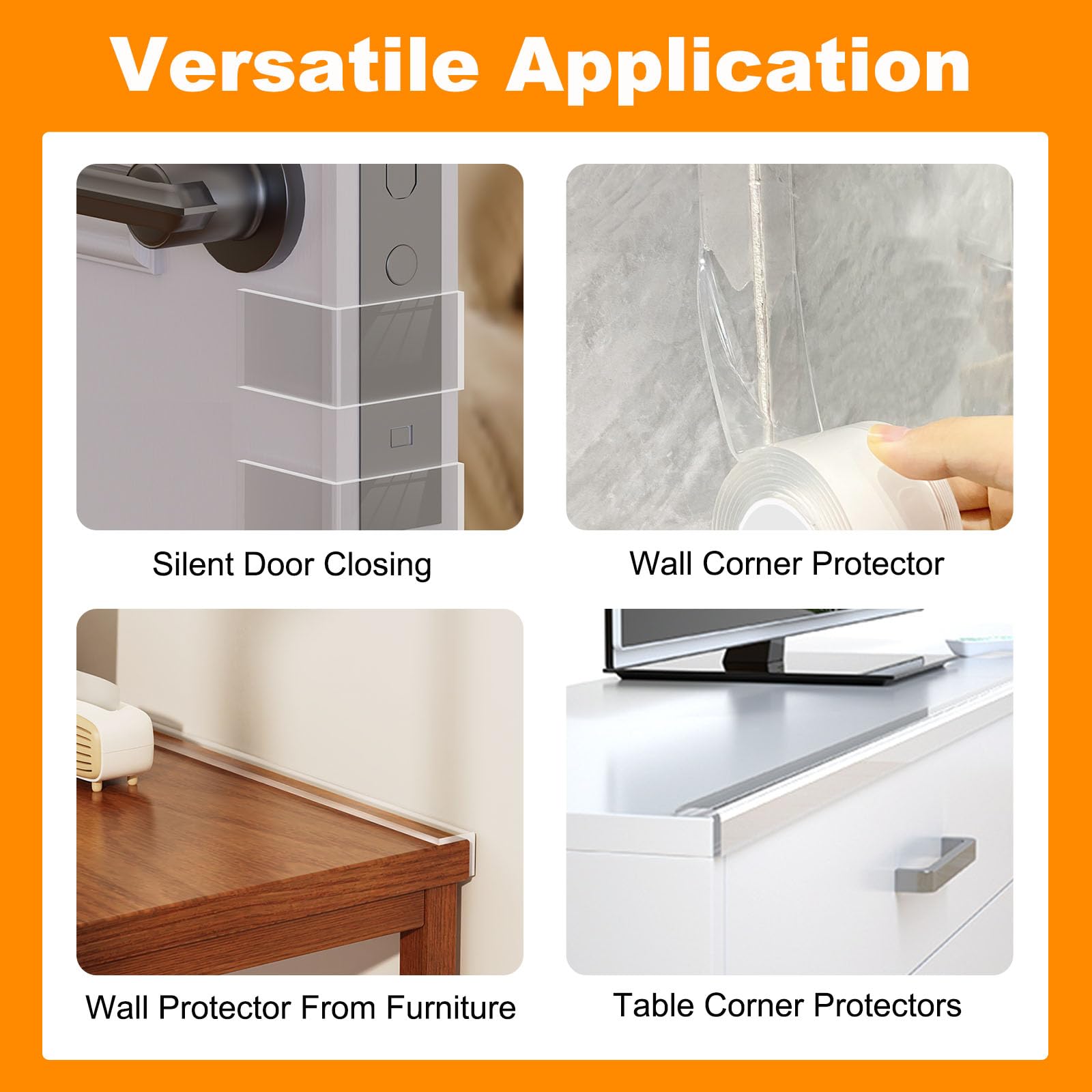 CHENYA corner protector table edge guard in use on furniture