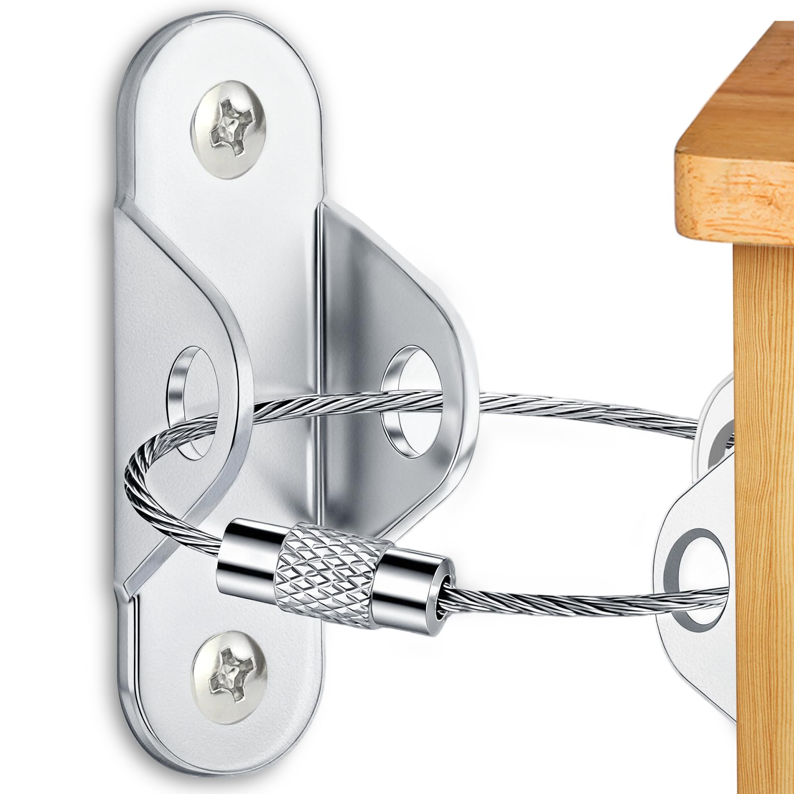 Chenyu furniture anchors kit assembly demonstrates quick, secure setup for furniture