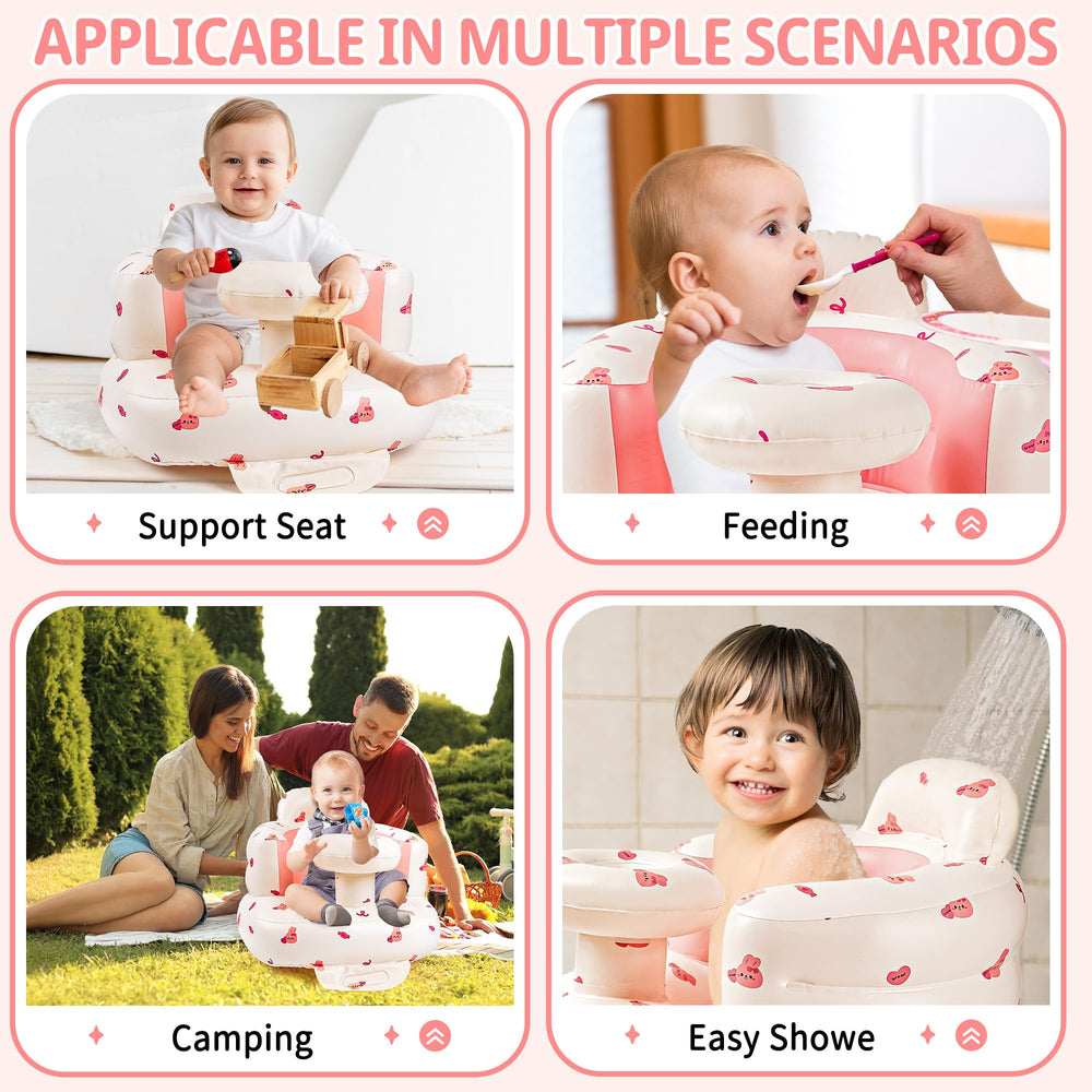 Chepula baby chair sit-me-up travel-friendly for snack time