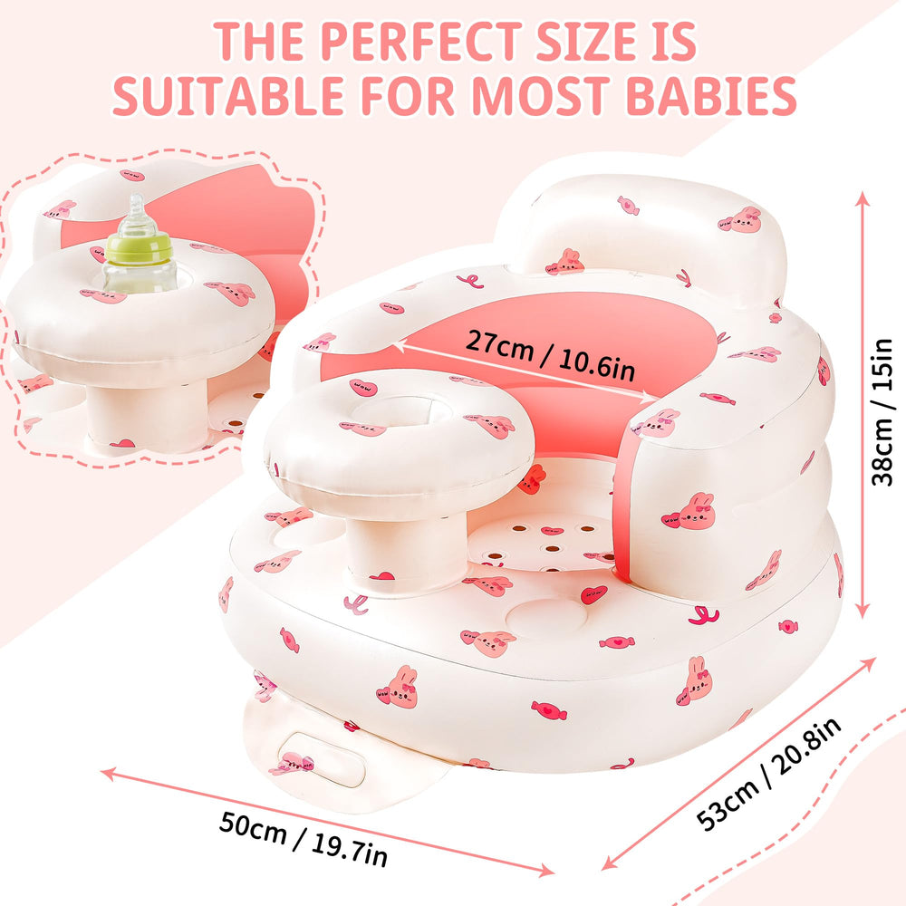 Chepula baby seat built-in air pump enables quick setup