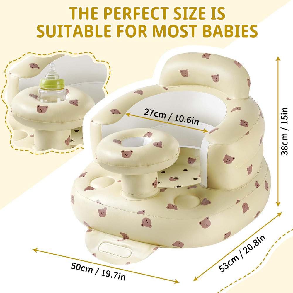 CHEPULA built-in air pump enables quick setup for floor seating.