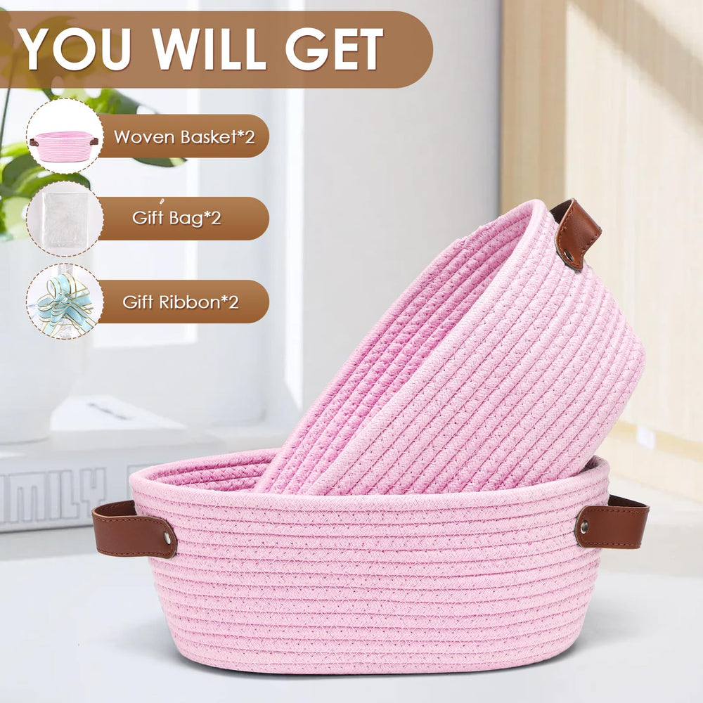 CHEPULA cotton rope woven basket detail highlights sturdy, breathable material.