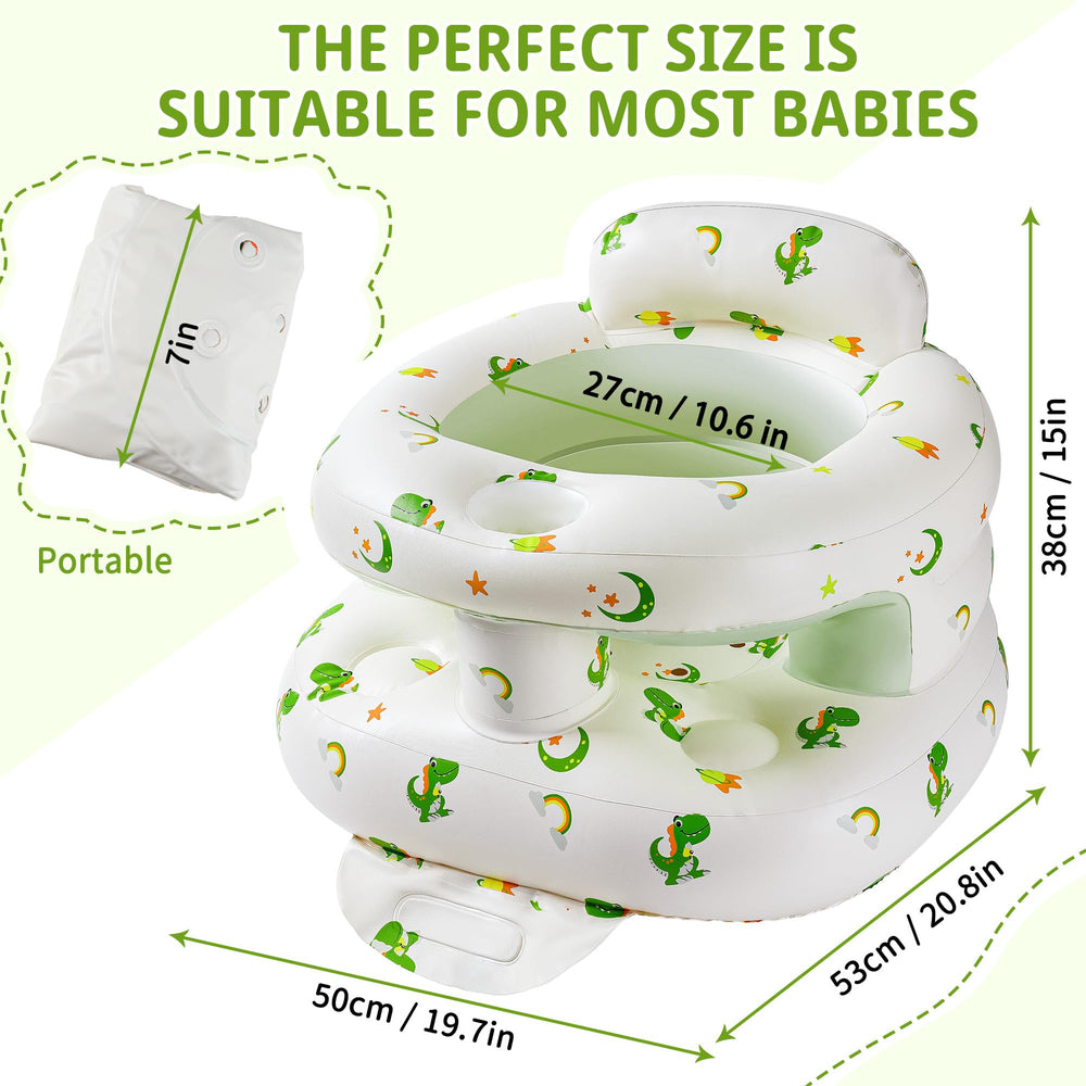 CHEPULA inflatable seat built-in air pump enables fast, tool-free inflation.