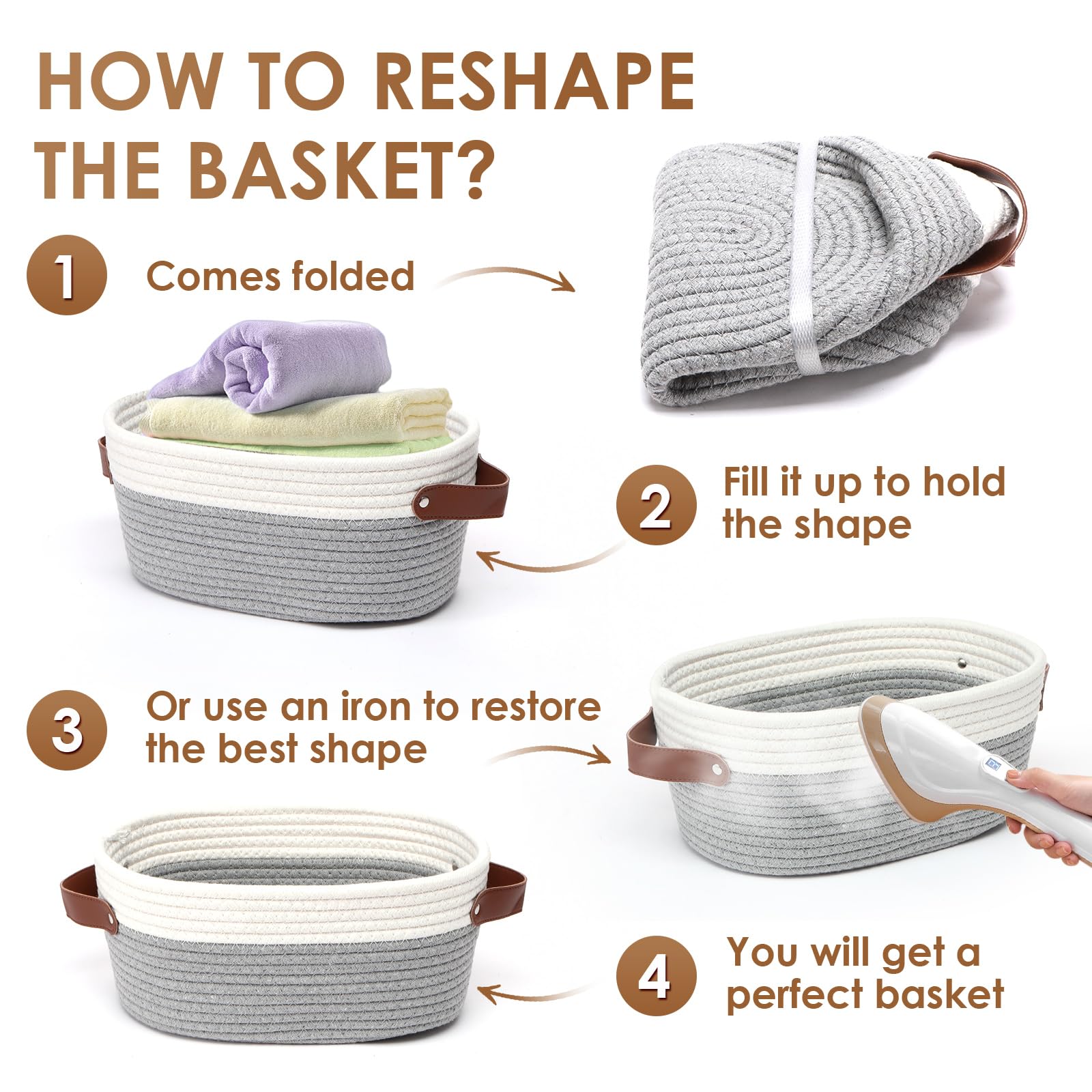 CHEPULA packing note image demonstrates crease removal by stuffing or ironing.