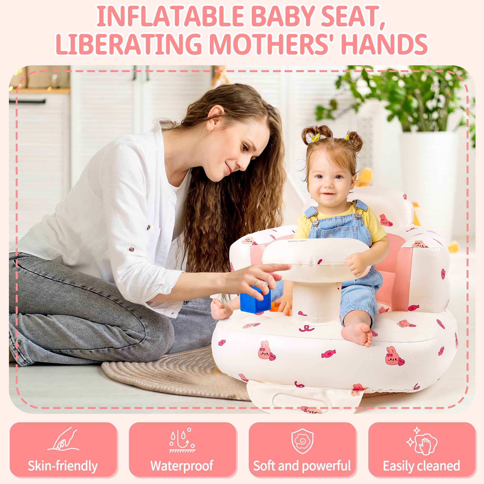 Chepula portable baby seat ideal for beach and park trips