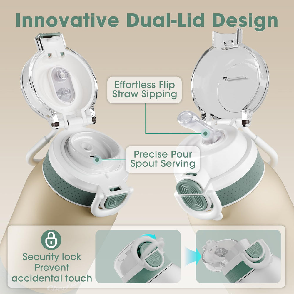 Five temperature settings with LED display on Cheri Baby bottle warmer.