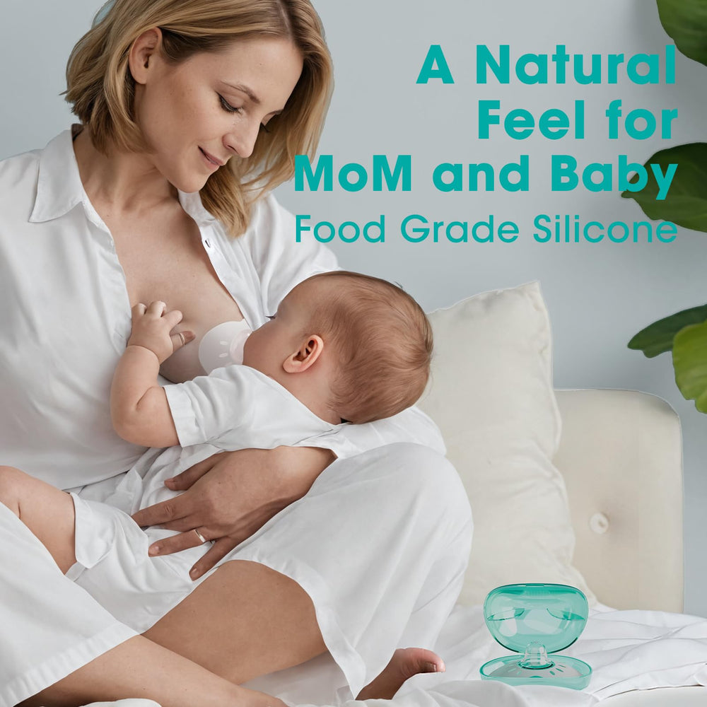 CheriBaby nipple shield sizes 17-20-24mm help you find your best fit.