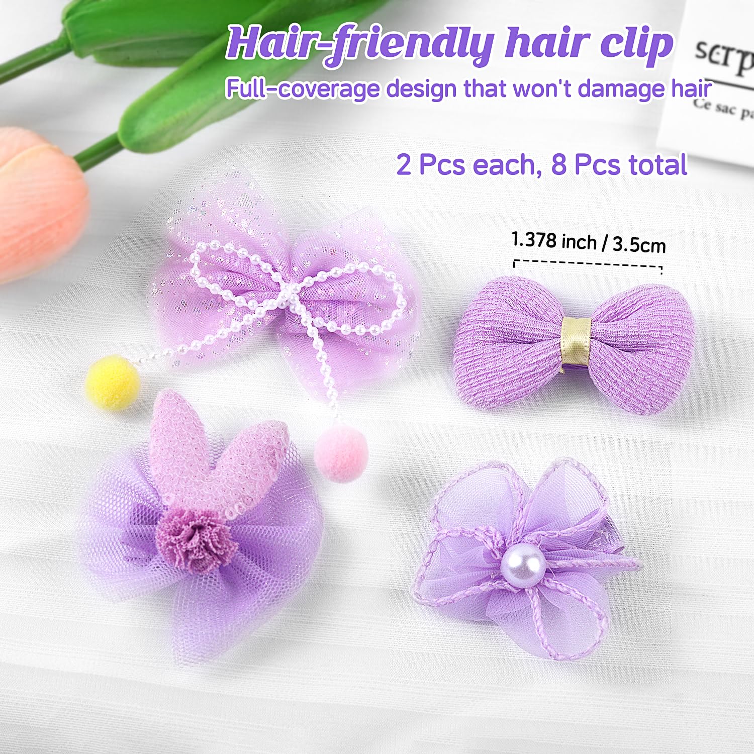 Cherocito full-coverage hair clip provides secure, comfortable all-day styling.
