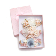 Cherrboll 100% elastic baby headbands secure fit from newborn through toddler.