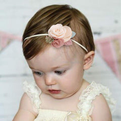 Cherrboll baby girl headbands with vivid colors for coordinating outfits
