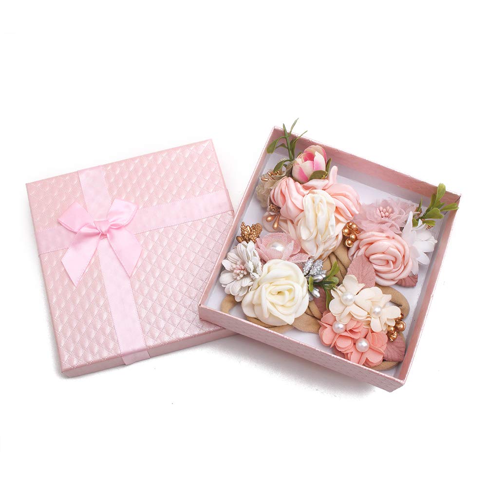 Cherrboll baby headbands flowers set variant 2 supports daily outfit coordination.