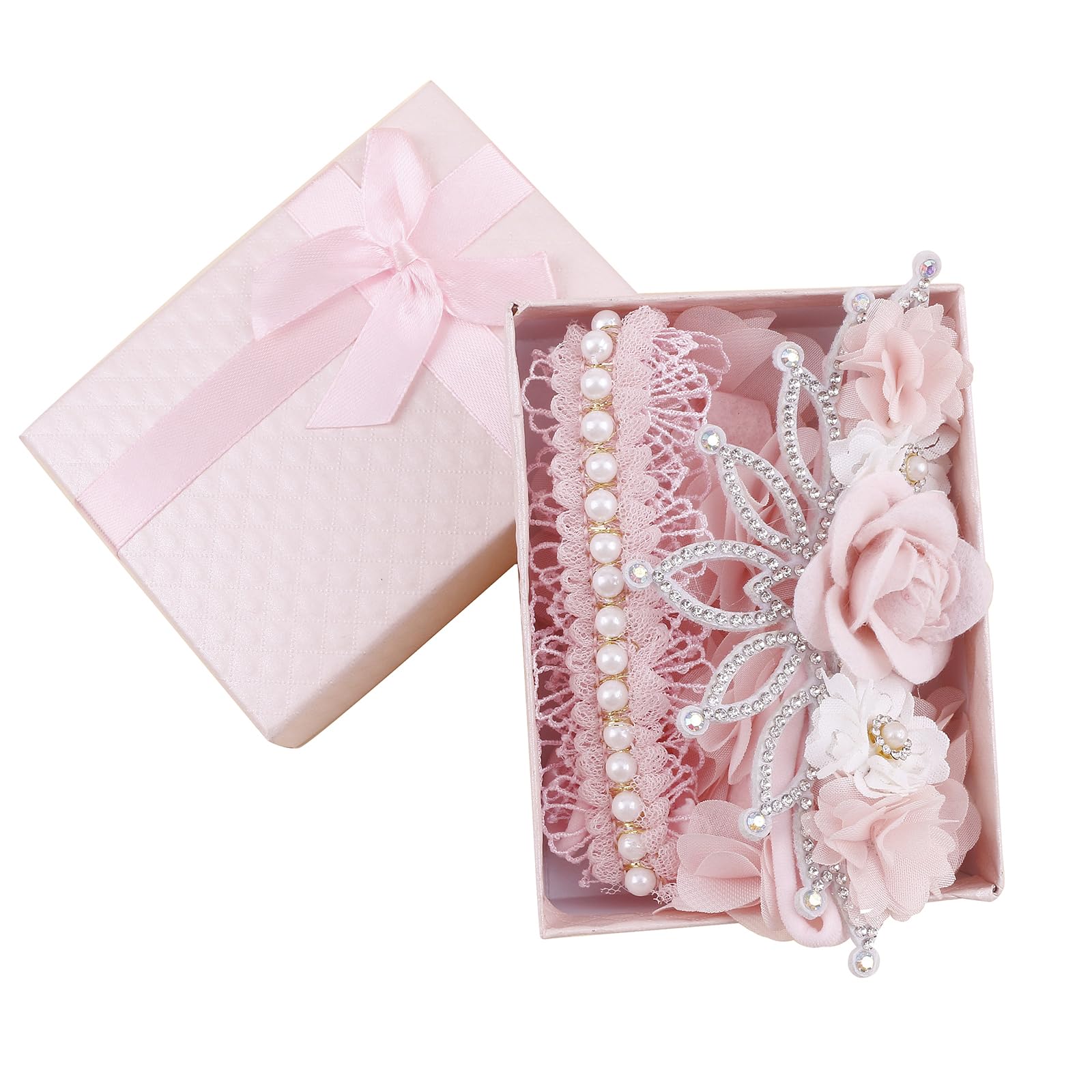 cherrboll floral nylon headbands with stretch for growing toddlers