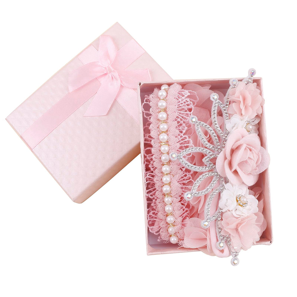 cherrboll floral nylon headbands with stretch for growing toddlers