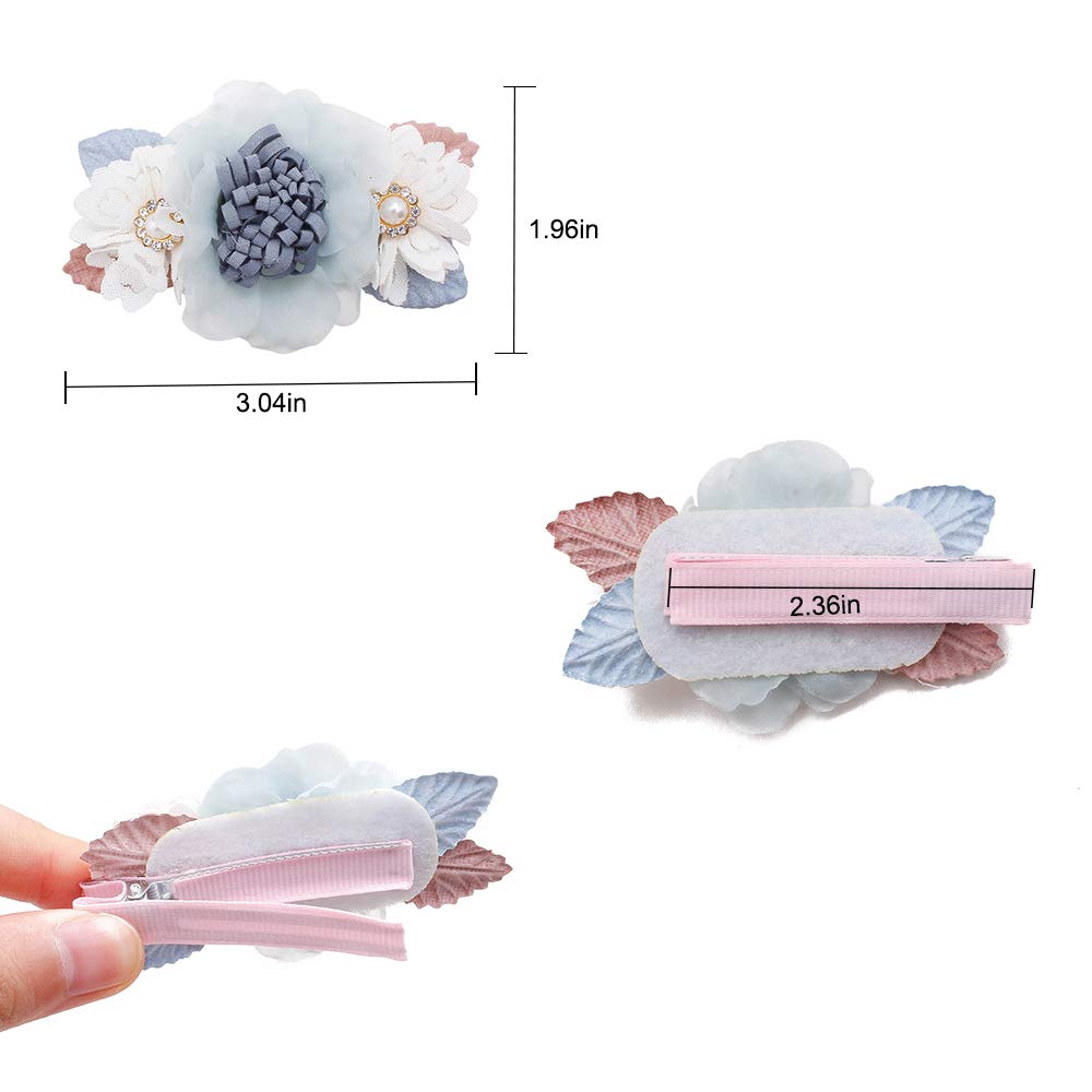 Cherrboll baby-photo-prop-flower-clip: ideal prop for newborn to toddler photo sessions.