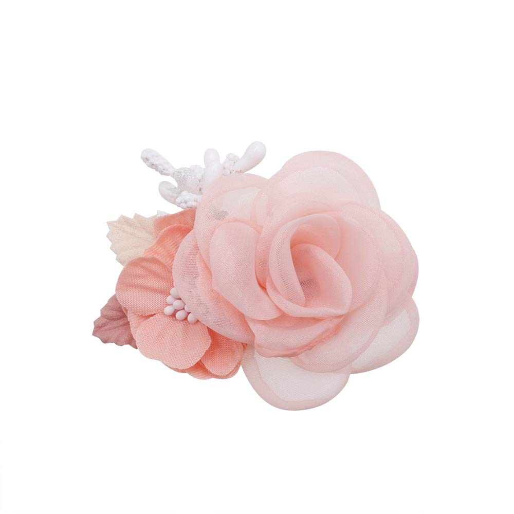 Cherrboll baby-photography-clip on newborn outfit, gentle floral accessory for photos