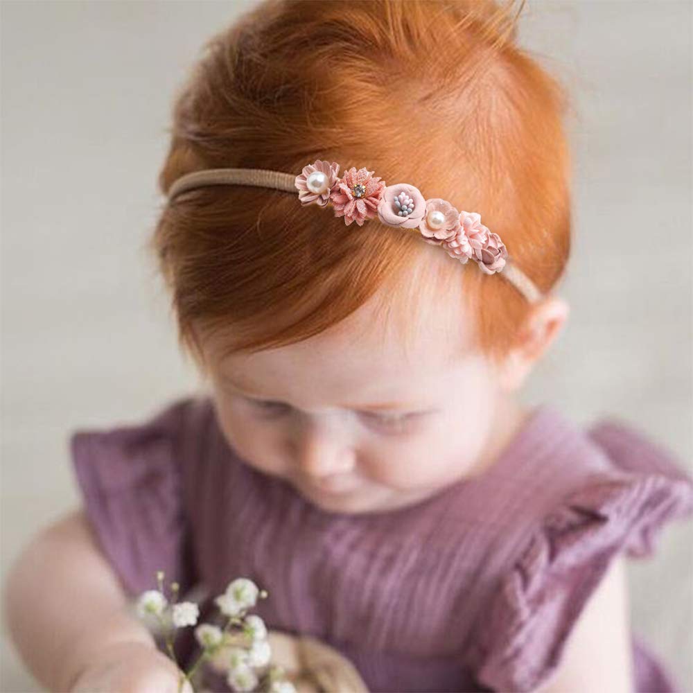 Cherrboll colorful bow headbands help coordinate outfits across days.