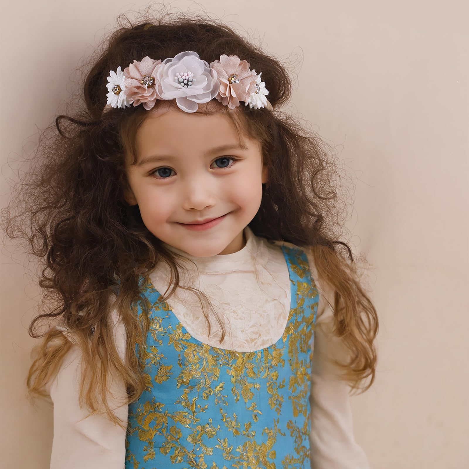 Cherrboll elastic headbands fit up to 13-inch circumference for growing babies.