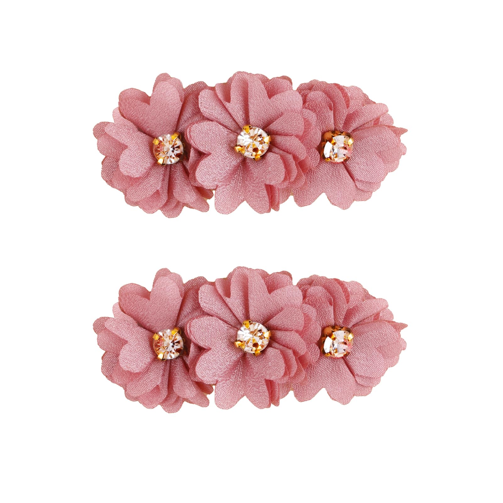Cherrboll flower clip gentle on hair with comfortable wear
