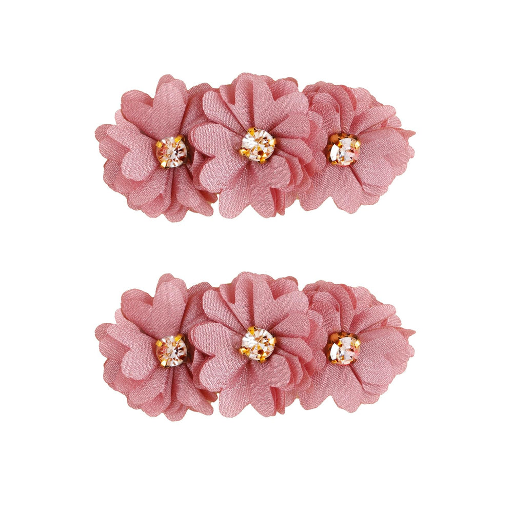 Cherrboll flower clip gentle on hair with comfortable wear