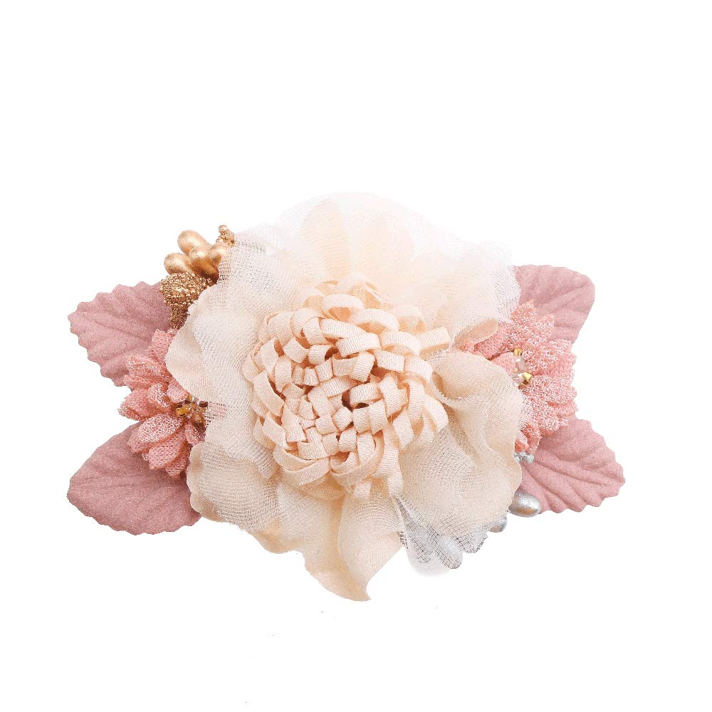 Cherrboll flower clip colors showcase versatile style for baby to teen.