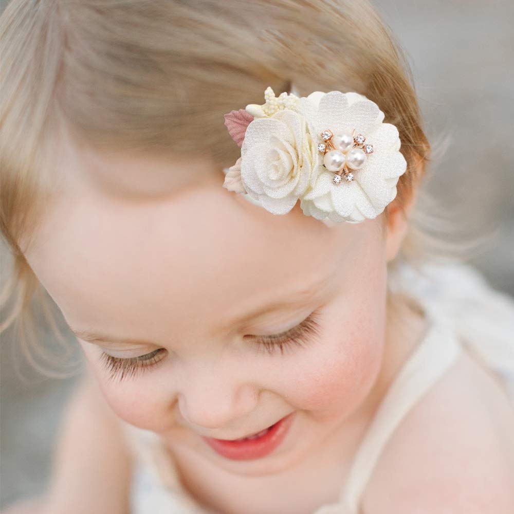 Cherrboll flower clip mint leaf offers versatile styling for photos and everyday looks.