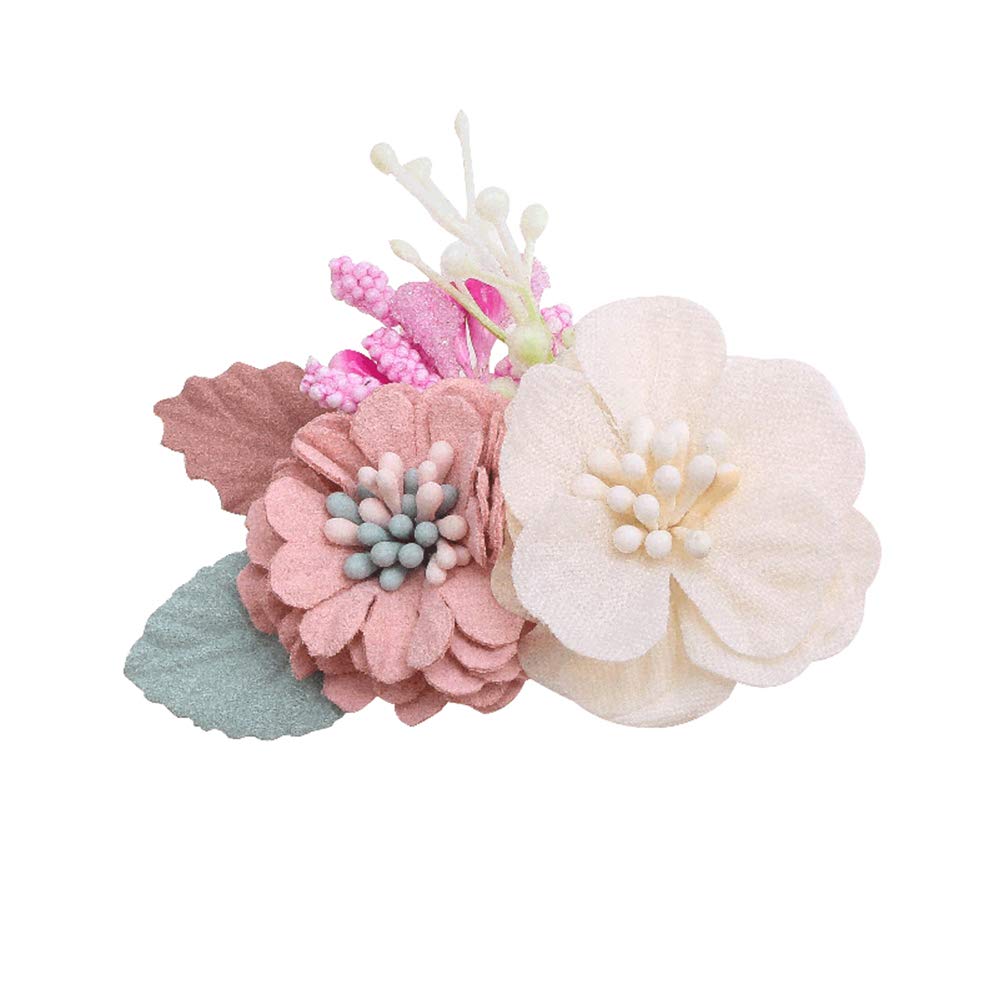 Cherrboll flower clip set floral-pattern ideal for family portraits and events