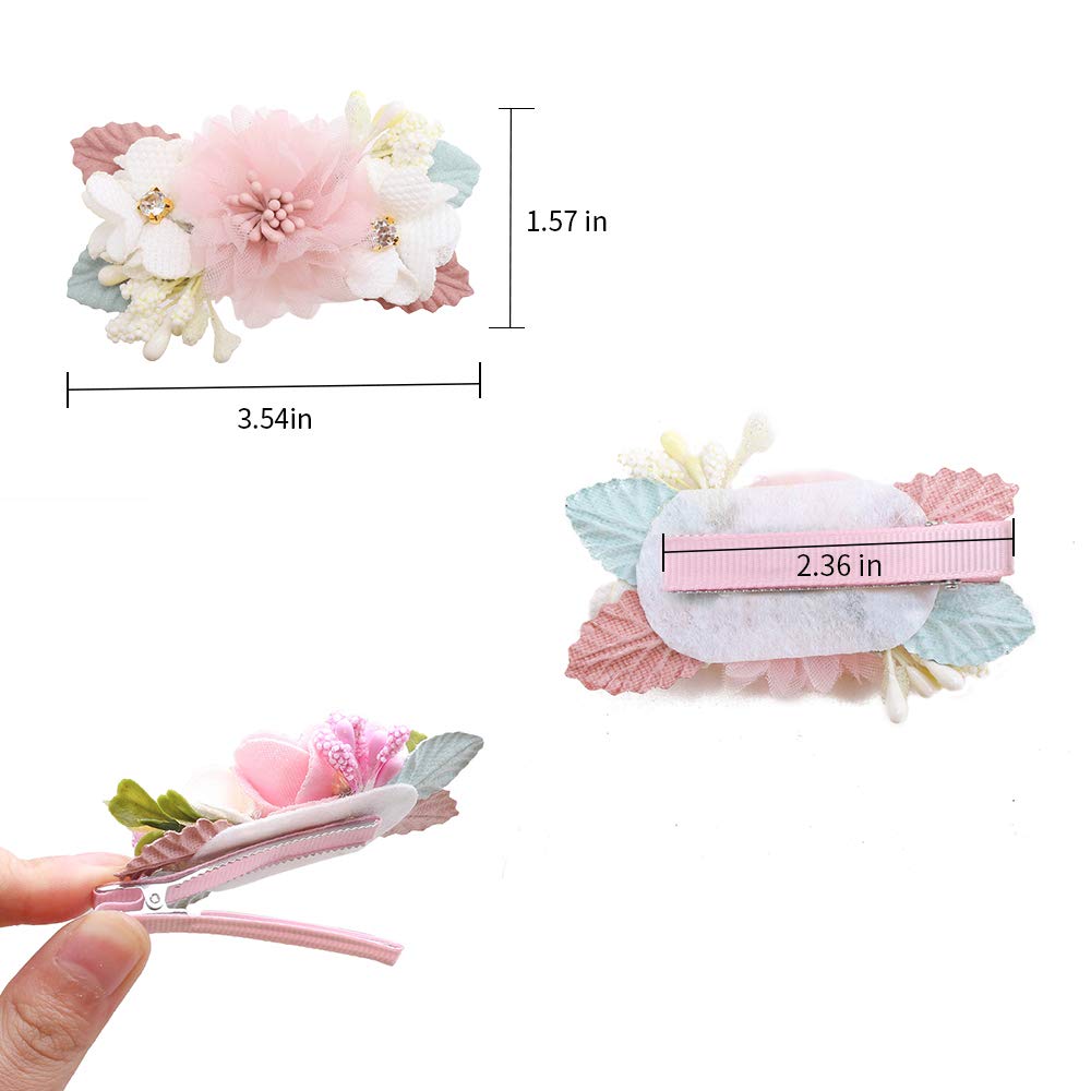Cherrboll flower clip set gift-box packaging ready for gifting