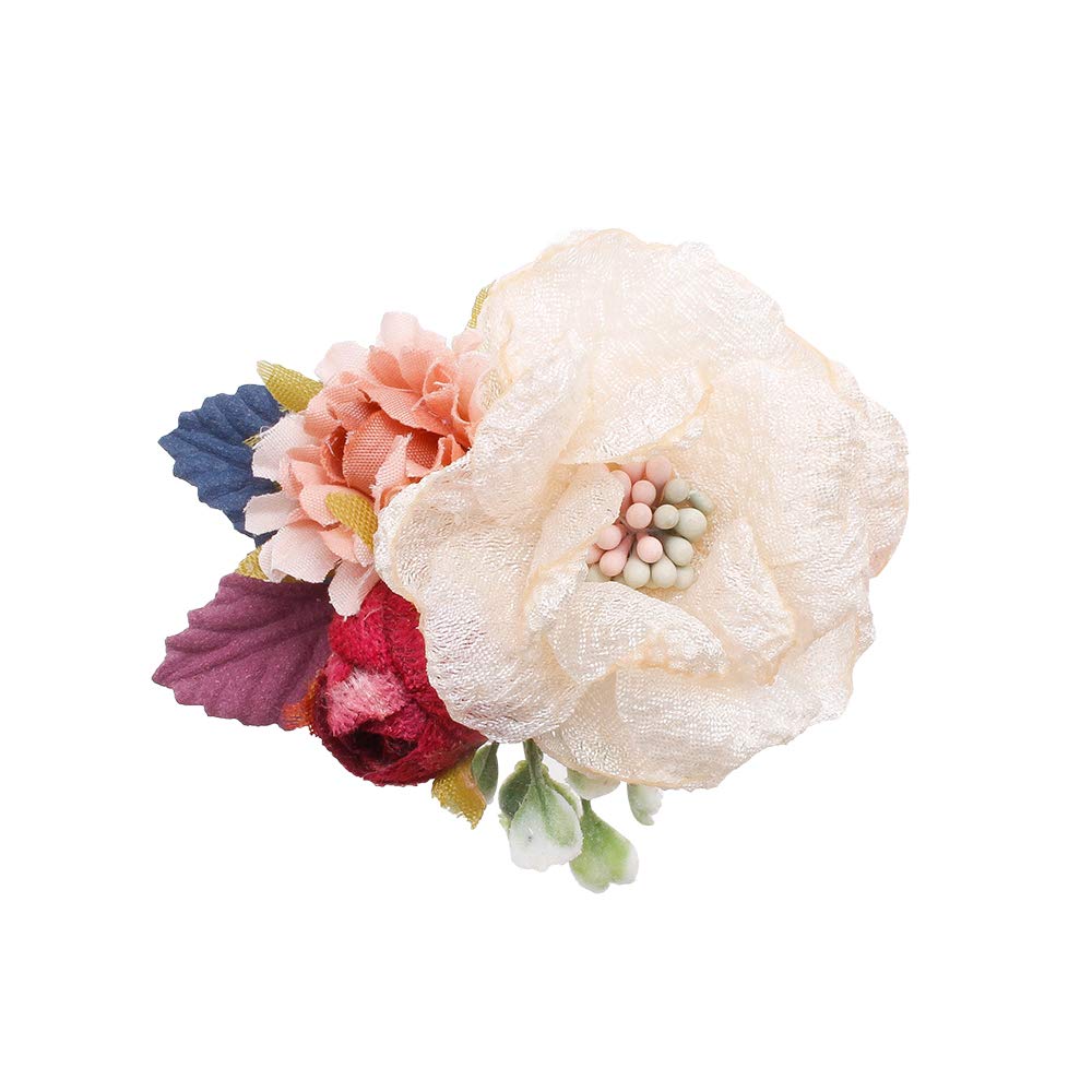Cherrboll flower hair clip baby photo prop adds sweet detail to portraits.