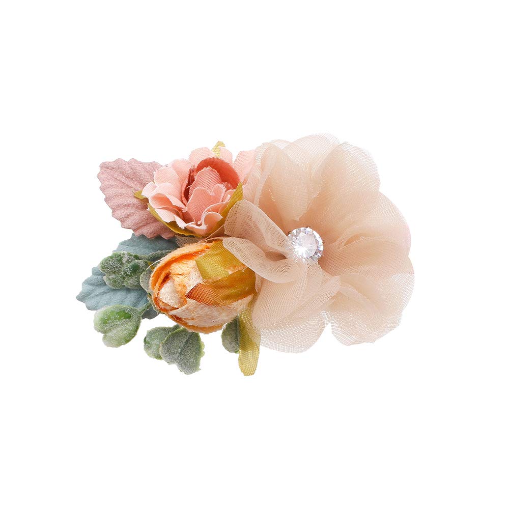 Cherrboll Flower Hair Clips Gift box presentation emphasizes stylish baby gift set.