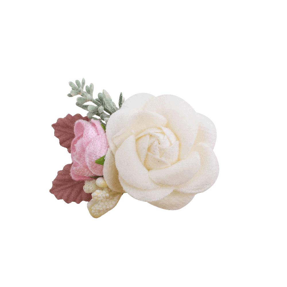 Cherrboll pearl-detail clip featured on toddler hairstyle for everyday wear.