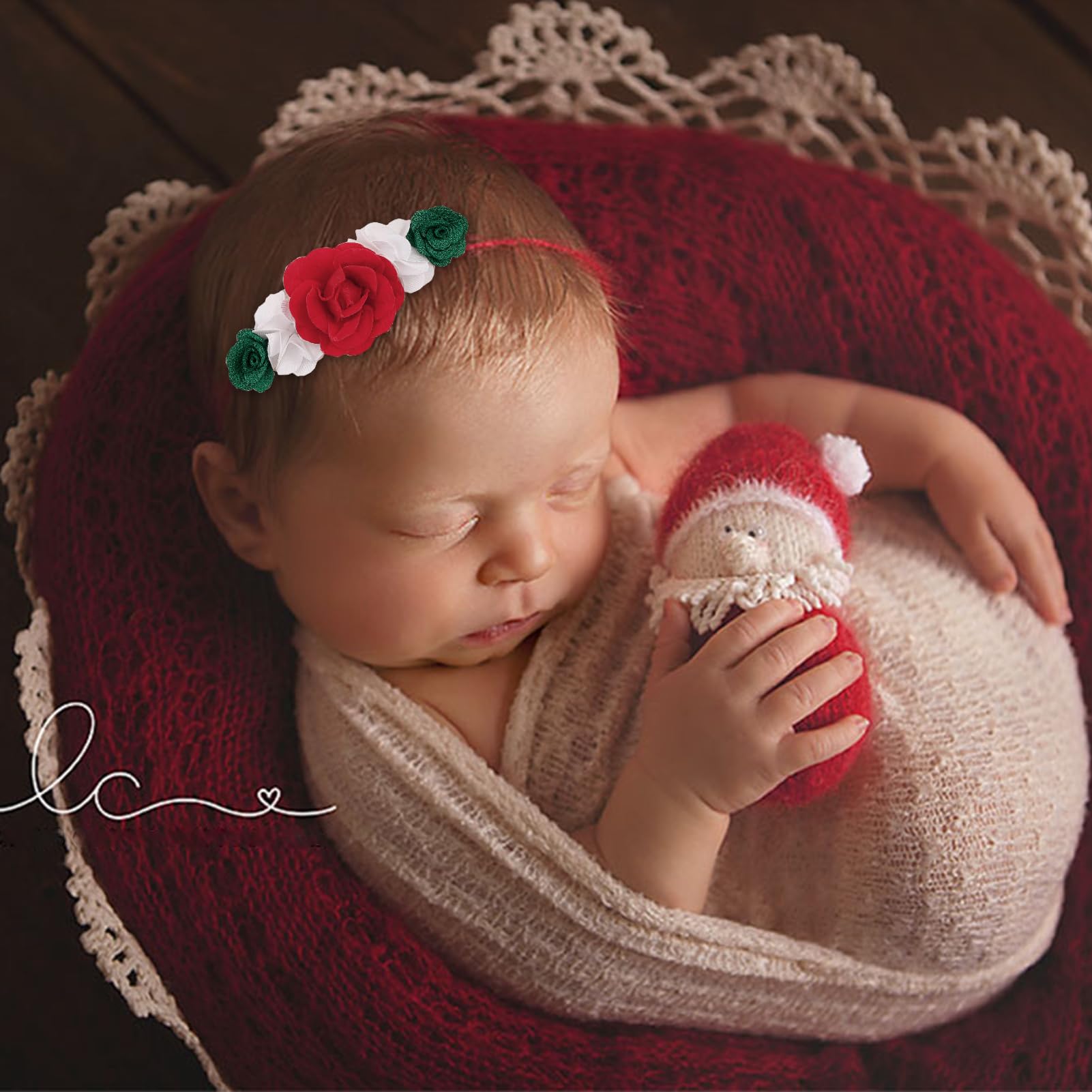 Cherrboll flower headband gift-pack for baby showers and gifting.