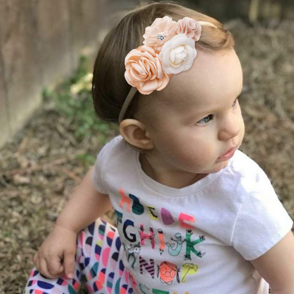 cherrboll flower headband yellow package—gift-ready for baby showers
