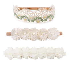 Cherrboll flower headbands packaging showing gift-ready set and color variety.