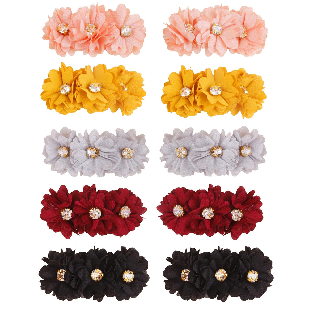 Cherrboll gift-box flower clip set arrives gift-ready.