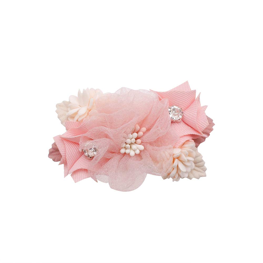 Cherrboll gift-box-packaging, pink box with three flower clips, ready for gifting