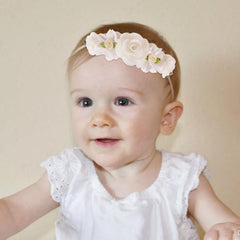 Cherrboll headbands stay comfortably in place without leaving marks on delicate scalps.