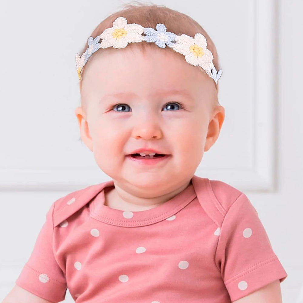 Cherrboll lace-pattern headband stretches softly for comfy wear