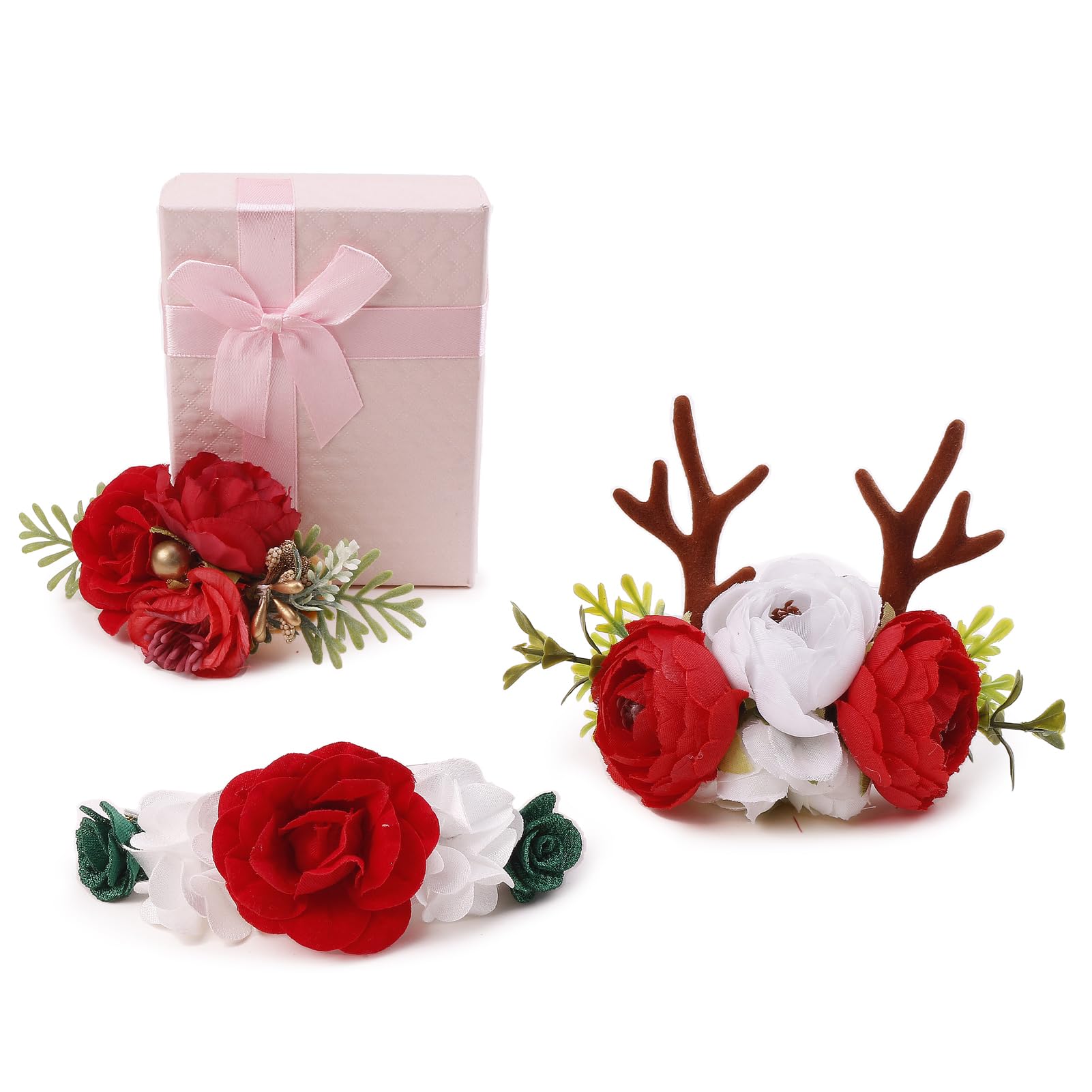 Cherrboll newborn headband stretchy elastic design fits growing baby, reduces slipping.