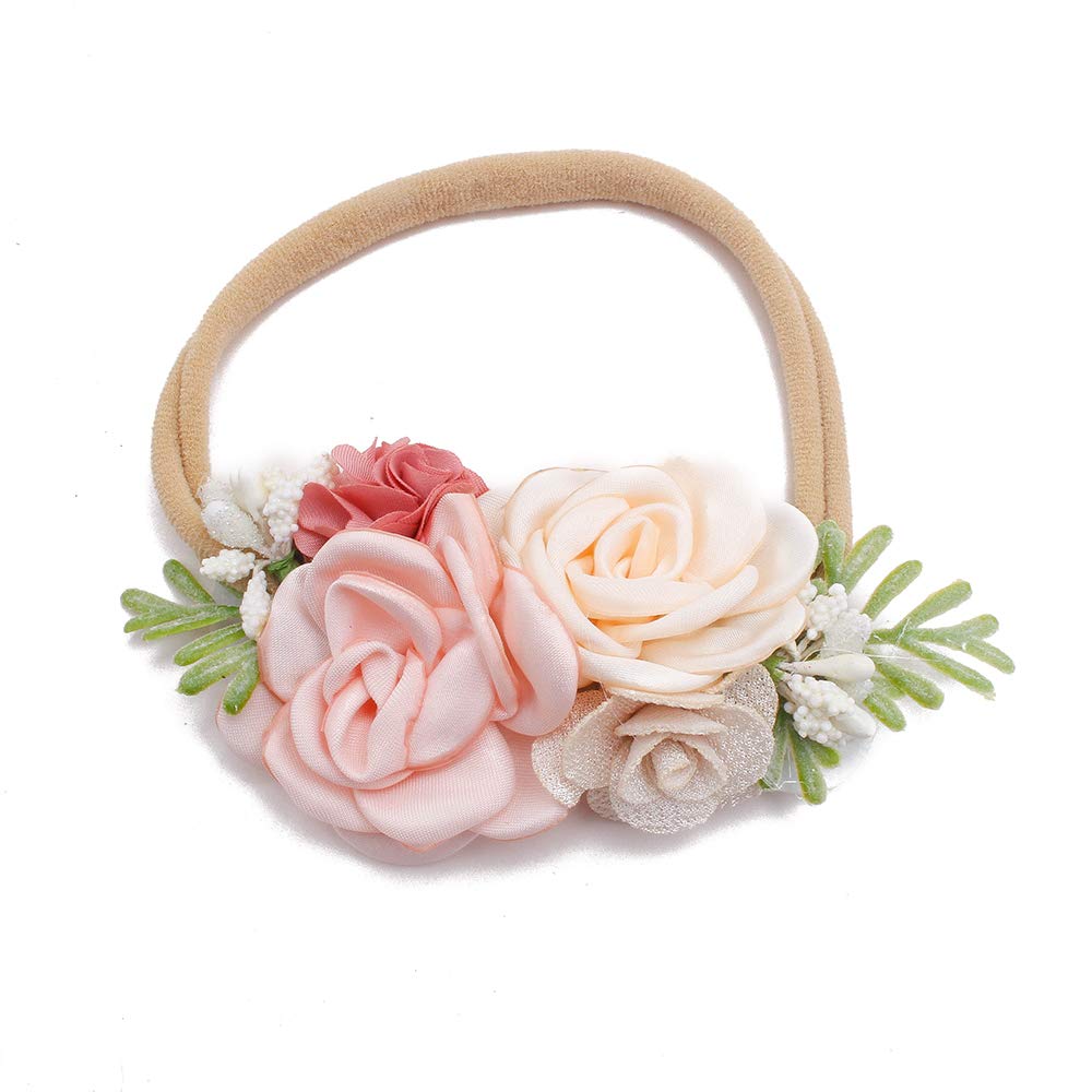 Cherrboll newborn-to-toddler headband demonstrates long-lasting wear.