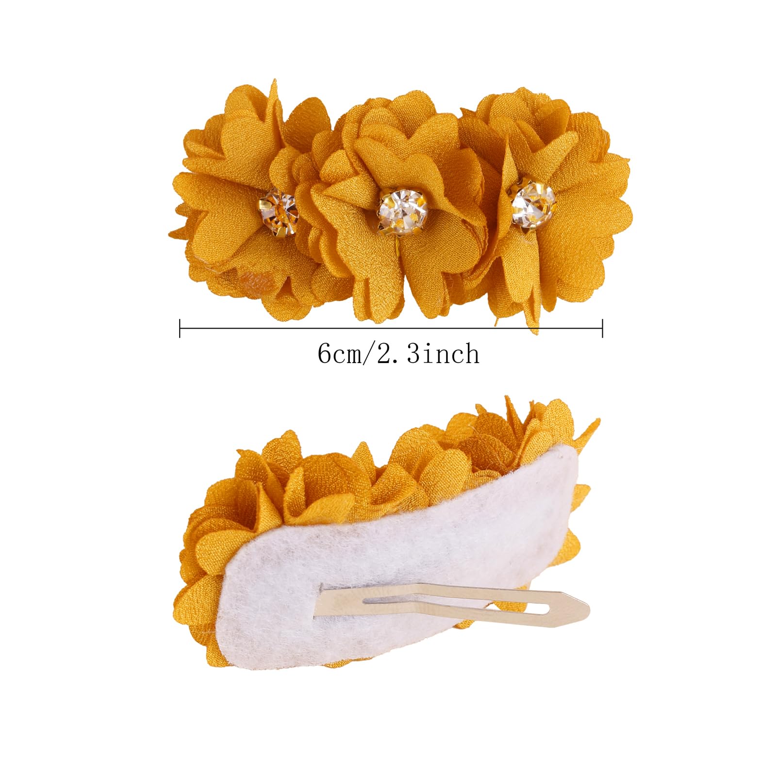 Cherrboll non-slip alligator clip keeps styles secure during outings.