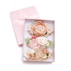 Cherrboll nylon-soft headbands highlight gentle comfort for sensitive baby skin.
