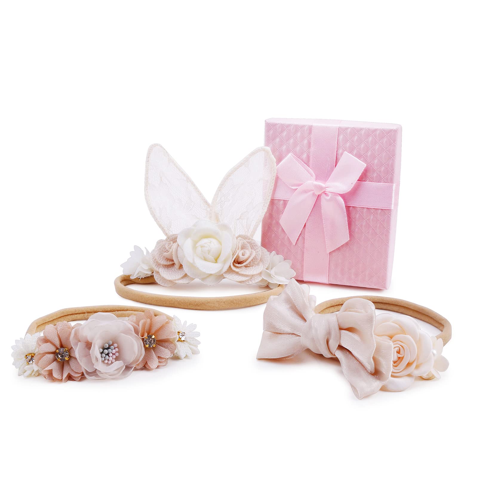 cherrboll soft nylon headbands collection—gentle on sensitive skin for comfortable wear.