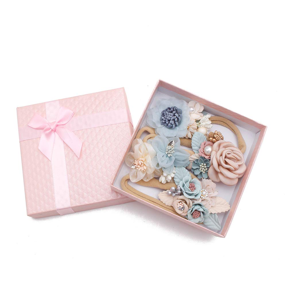 Cherrboll headbands feature soft nylon material for delicate baby hair.