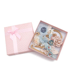 Cherrboll headbands feature soft nylon material for delicate baby hair.