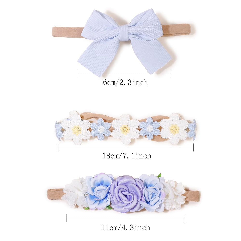 Cherrboll universal-fit headband fits infants to adults without marks